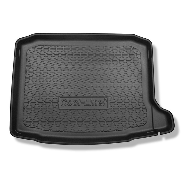 Bagagerumsmattor till Seat Ateca SUV (09.2016-....) - nedre bagagerum; modeller utan rörligt bagagerumsgolv