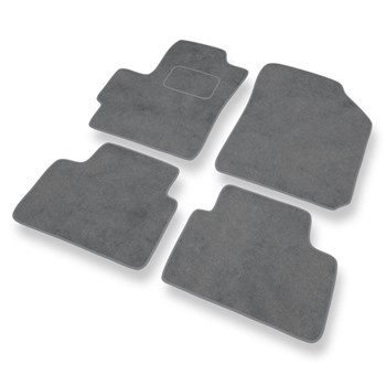 Velourmattor till Chevrolet Spark I M200/M250 (2005-2009) - gråa