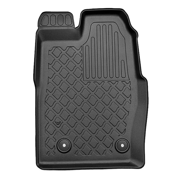 Sats bagagerumsmatta och bilmattor TPE måttillverkade till: Ford Tourneo Custom Skåpbil (02.2018-06.2023)