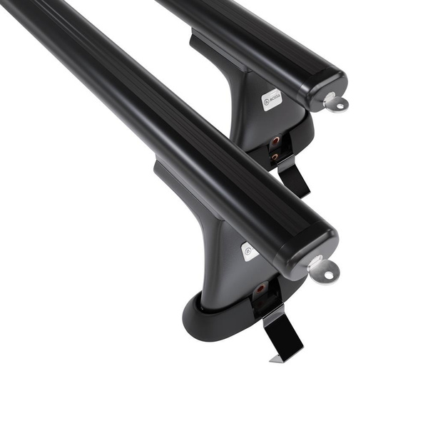 Taklasthållare till Renault Scenic mk III Minibuss (2009-2016) - svart takräcke - takhållare - utan fästelement - Aluminium