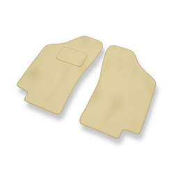 Velourmattor till Fiat Tipo I Kombikupé (1988-1995) - beige
