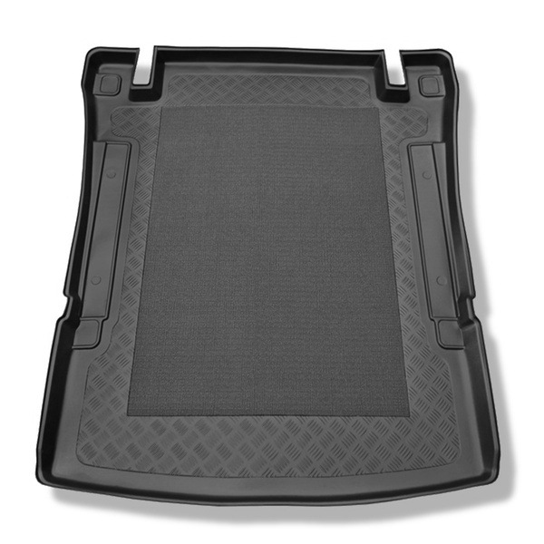 Bagagerumsmattor till Volkswagen Caddy IV Maxi Skåpbil (10.2007-10.2020) - Trendline, Comfortline, Highline; 5 platser; med galler bakom andra sätesraden; polsk marknad