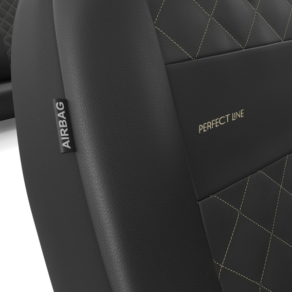 Universella sätesöverdrag till Opel Mokka A, X, B (2012-....) - beige