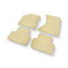 Velourmattor till Seat Exeo Sedan (2008-2013) - beige