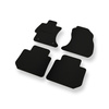 Filtmattor till Subaru XV II Crossover (2018-2023) - svarta