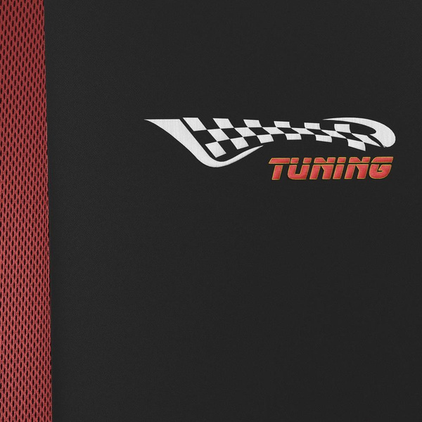 Universella sätesöverdrag till Renault Koleos I, II (2008-2023) - röd