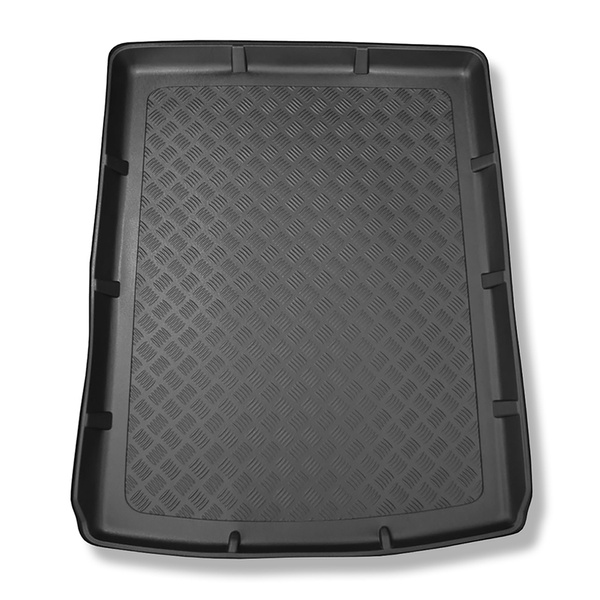 Bagagerumsmattor till Audi A6 C7 Avant (09.2011-08.2018) - modeller med fästskenor i bagagerummet; även till Quattro-version