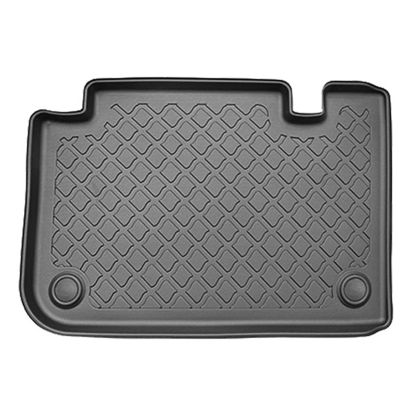 Sats bagagerumsmatta och bilmattor TPE måttillverkade till: Tesla Model S Facelift II Kupé (01.2021-....) - bakre bagagerum