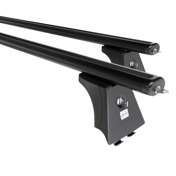 Taklasthållare till Ford C-Max mk I Minibuss (2003-2010) - svart takräcke - takhållare - fästpunkter - Aluminium