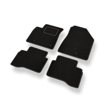 Velourmattor till Kia Niro I Crossover (2016-2022) - svarta