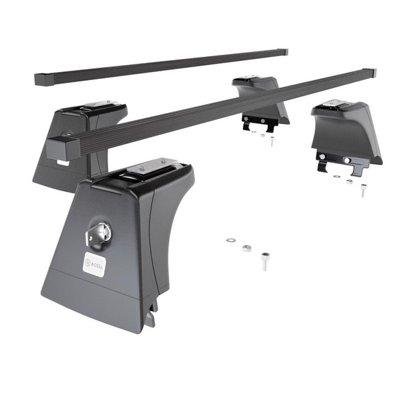 Taklasthållare till Skoda Octavia mk I Kombisedan (2001-2004) - svart takräcke - takhållare - fästpunkter - Stål
