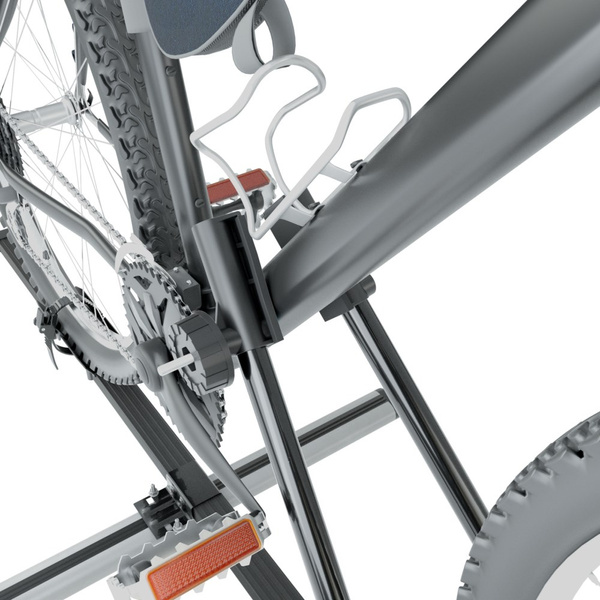 Takmonterad cykelhållare av stål - 2xM-04