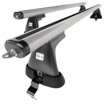 Taklasthållare till Renault Fluence Sedan (2009-2016) - silver takräcke - takhål