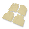 Velourmattor till Hyundai Sonata IV Sedan (2005-2009) - beige