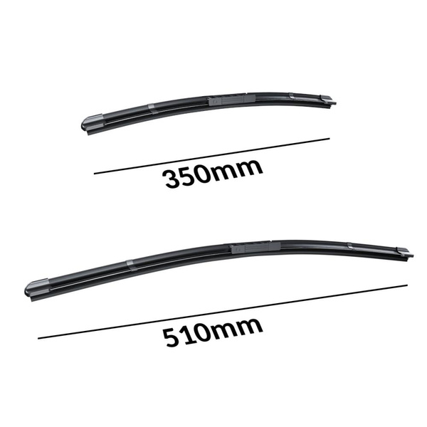 Vindrutetorkarblad till Smart Fortwo III Kombikupé, Cabriolet (11.2014-2020) - platta torkarblad