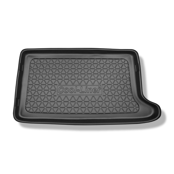 Bagagerumsmattor till Audi A2 8Z Kombikupé (1999-2005) - övre bagagerum; med fullstort reservhjul