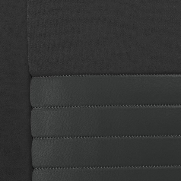 Universella sätesöverdrag till Volkswagen New Beetle (1998-2005) - Typ 1 (grå)