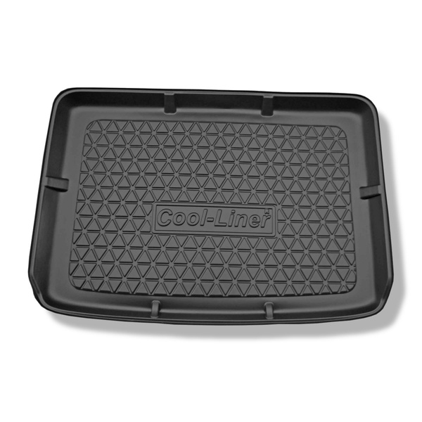 Bagagerumsmattor till Skoda Yeti SUV (06.2009-11.2017) - övre bagagerum; med fullstort reservhjul