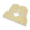Velourmattor till Renault Scenic I Minibuss (1996-2003) - beige