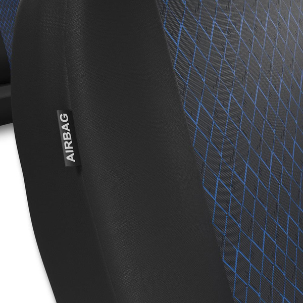 Universella sätesöverdrag till Skoda Scala (2019-....) - blå