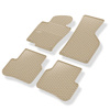 Gummimattor till bil Volkswagen Passat B6 Sedan, Variant (2005-2010) - beige - 4 st.