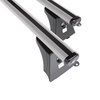 Taklasthållare till Ford Focus mk II Kombikupé (2005-2007) - silver takräcke - takhållare -fästpunkter - Aluminium