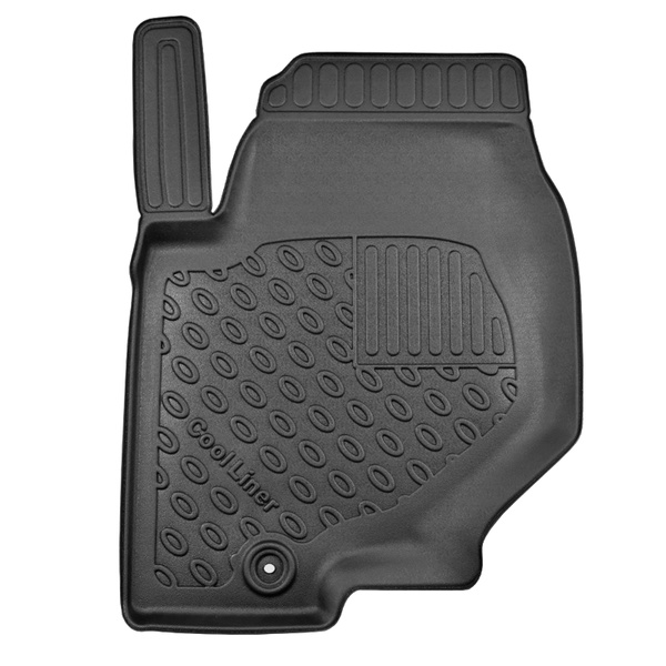 Sats bagagerumsmatta och bilmattor TPE PREMIUM måttillverkade till: Ssangyong Rexton II SUV (11.2017-....) - 5 platser; rörligt golv i nedersta läget eller utan rörligt golv; utan tredje raden