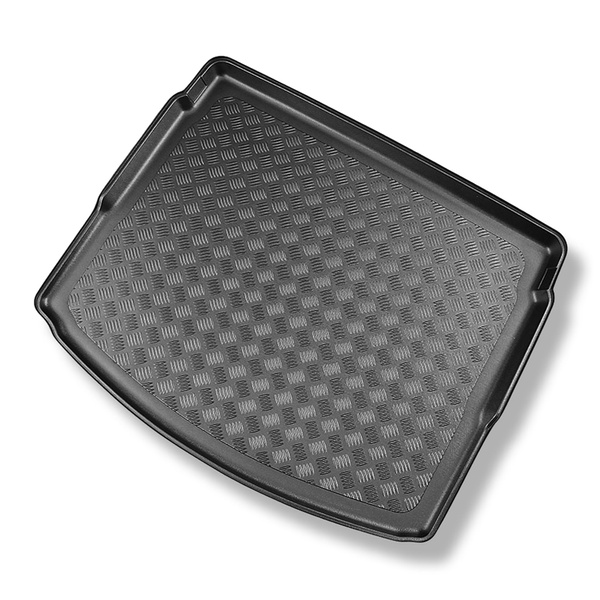 Bagagerumsmattor till Renault Megane IV Grandtour (09.2016-....) - övre bagagerum (jämn inlastningströskel); rörligt golv i översta läget; ej till E-Tech Plug-in Hybrid