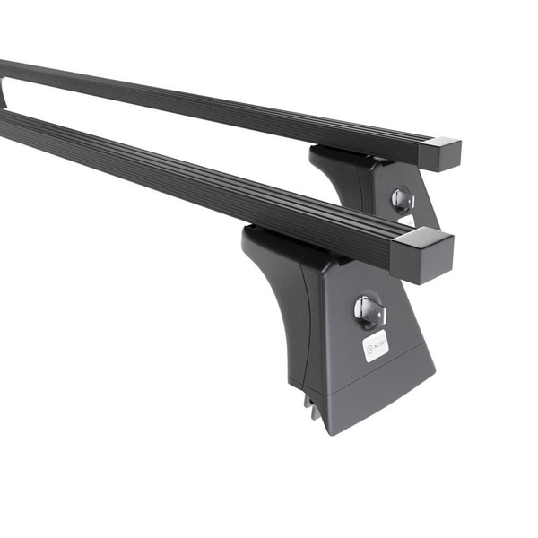 Taklasthållare till Chevrolet Orlando Minibuss (2011-2018) - svart takräcke - takhållare - fästpunkter - Stål