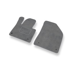 Velourmattor till Citroen C5 III Sedan, Tourer (2008-2017) - gråa