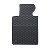 Gummimattor till bil BMW Serie 5 G30, G31 Limousine, Touring (2017-2024) - svart - 4 st.