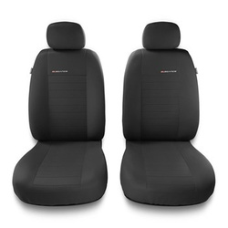 Universella sätesöverdrag till Mitsubishi Galant VII, VIII, IX (1992-2012) - Typ 4 (grå)