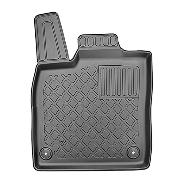 Sats bagagerumsmatta och bilmattor TPE måttillverkade till: Volkswagen ID.3 Kombikupé (11.2019-....) - övre bagagerum; rörligt golv i översta läget