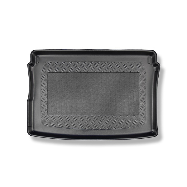 Bagagerumsmattor till Seat Arona Crossover (11.2017-....) - övre bagagerum; modeller med rörligt bagagerumsgolv