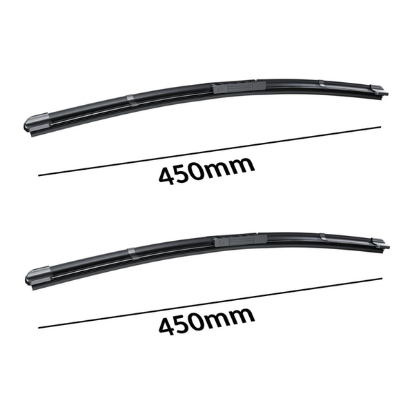 Vindrutetorkarblad till Jeep Commander SUV (01.2006-2010) - platta torkarblad