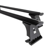 Taklasthållare till Opel Movano B Skåpbil (2010-2021) - svart takräcke - takhållare - fästpunkter - Aluminium
