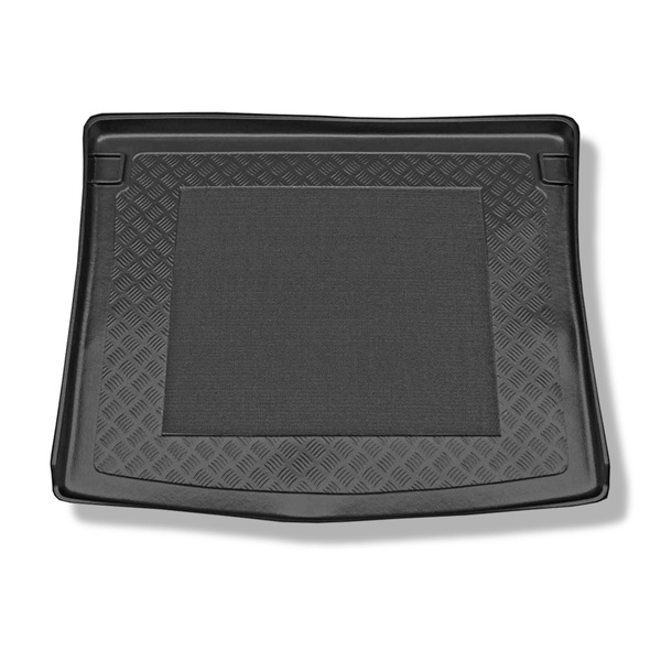 Bagagerumsmattor till Volkswagen Caddy Startline Kombi (2003-10.2020) - 5 platser; plåt på bagagerummets sidoväggar