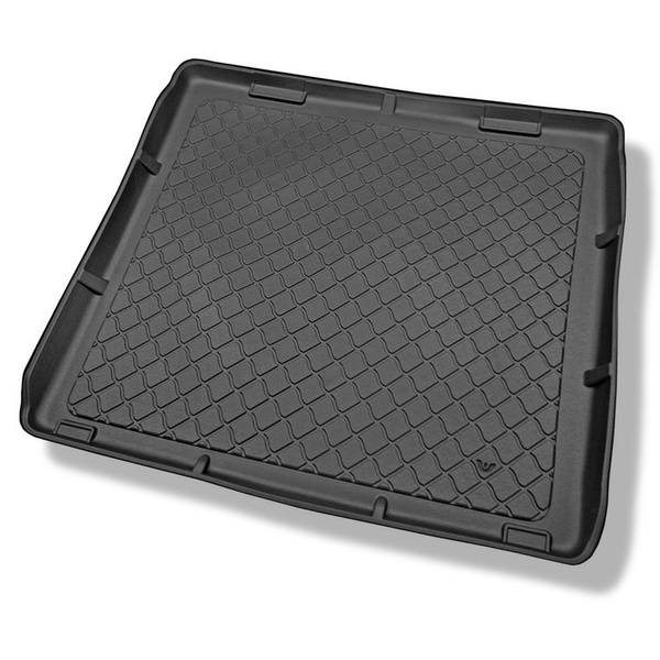 Sats bagagerumsmatta och bilmattor TPE måttillverkade till: BMW Serie 5 F11 Touring (2013-04.2017) - utan X-drive; avstånd mellan framsätens skenor (bak) 365mm