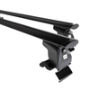 Taklasthållare till Hyundai H-1 Skåpbil (2008-2021) - svart takräcke - takhållare - utan fästelement - Aluminium