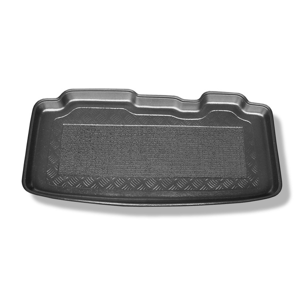 Bagagerumsmattor till Renault Modus I Minibuss (01.2004-12.2007) - flyttbart baksäte (framåt - bakåt)