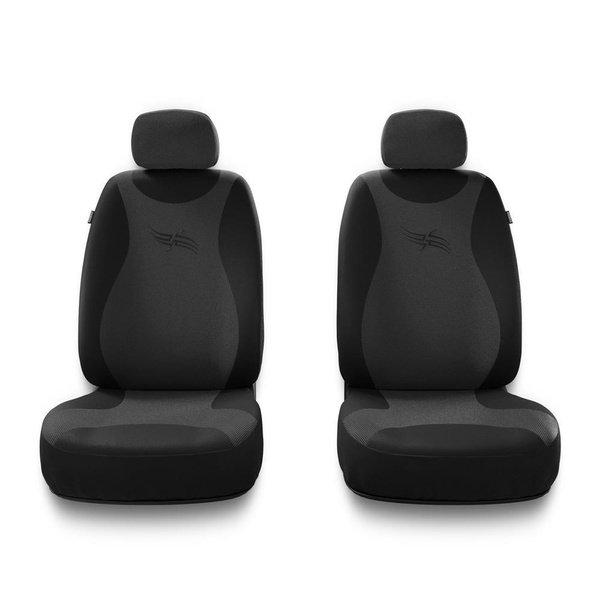 Universella sätesöverdrag till Renault Kadjar (2015-2023) - mörkgrå