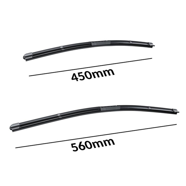 Vindrutetorkarblad till Opel Astra H Caravan, Kupé, Kombikupé, Cabriolet, Sedan (03.2004-2014) - platta torkarblad