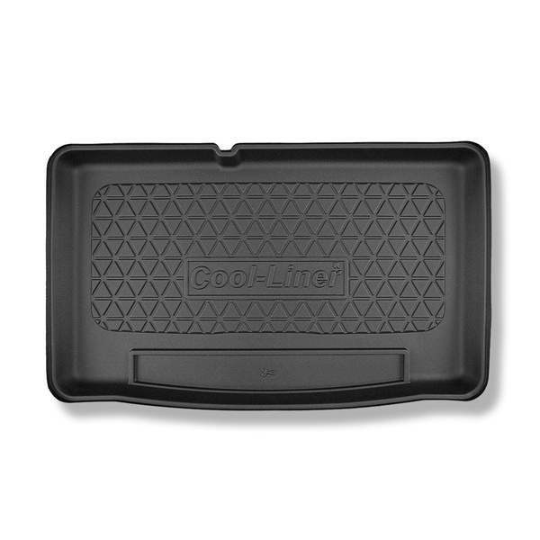 Bagagerumsmattor till Seat Mii Kombikupé (01.2020-02.2021) - nedre bagagerum; rörligt golv i nedersta läget