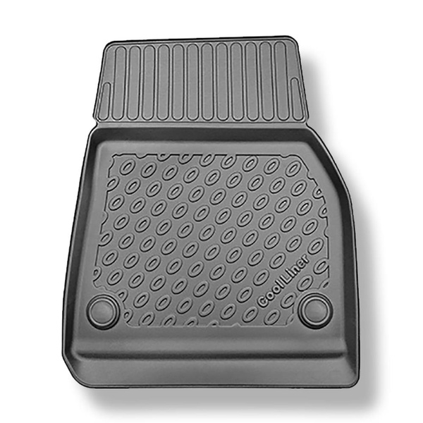 Sats bagagerumsmatta och bilmattor TPE PREMIUM måttillverkade till: Tesla Model Y SUV (08.2021-2025) - 5 platser; bakre bagagerum