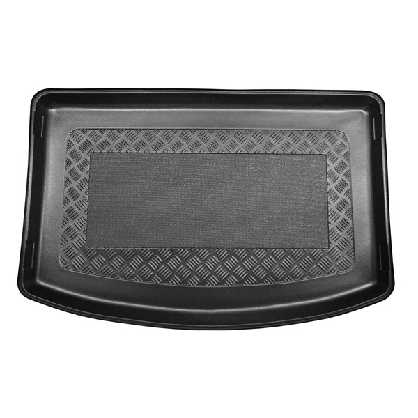 Bagagerumsmattor till Kia Rio IV YB Kombikupé (02.2017-....) - nedre bagagerum; modeller utan rörligt bagagerumsgolv; ej till hybridversion