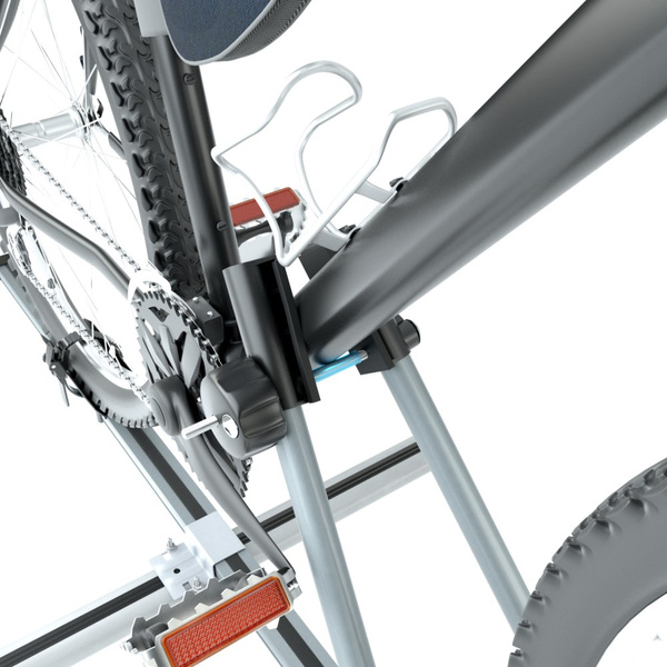 Takmonterad cykelhållare av aluminium - 4xM-08