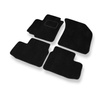 Velourmattor till Opel Agila B Kombikupé (2008-2014) - svarta