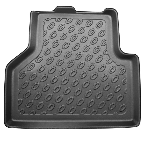 Sats bagagerumsmatta och bilmattor TPE PREMIUM måttillverkade till: Audi Q3 SUV (08.2011-06.2018) - övre bagagerum; med nödreservhjul; även till Quattro-version