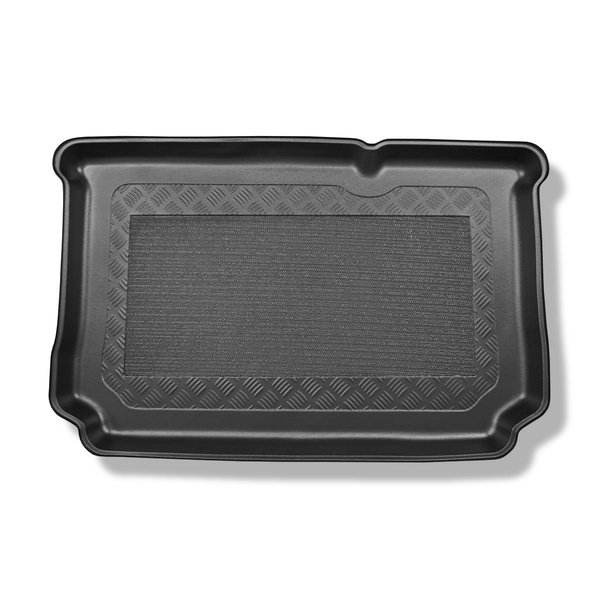 Bagagerumsmattor till Ford Fiesta VIII Kombikupé (07.2017-2023) - nedre bagagerum; modeller utan rörligt bagagerumsgolv; även till Mild Hybrid