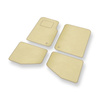 Velourmattor till Jeep Wrangler II SUV (1996-2006) - beige